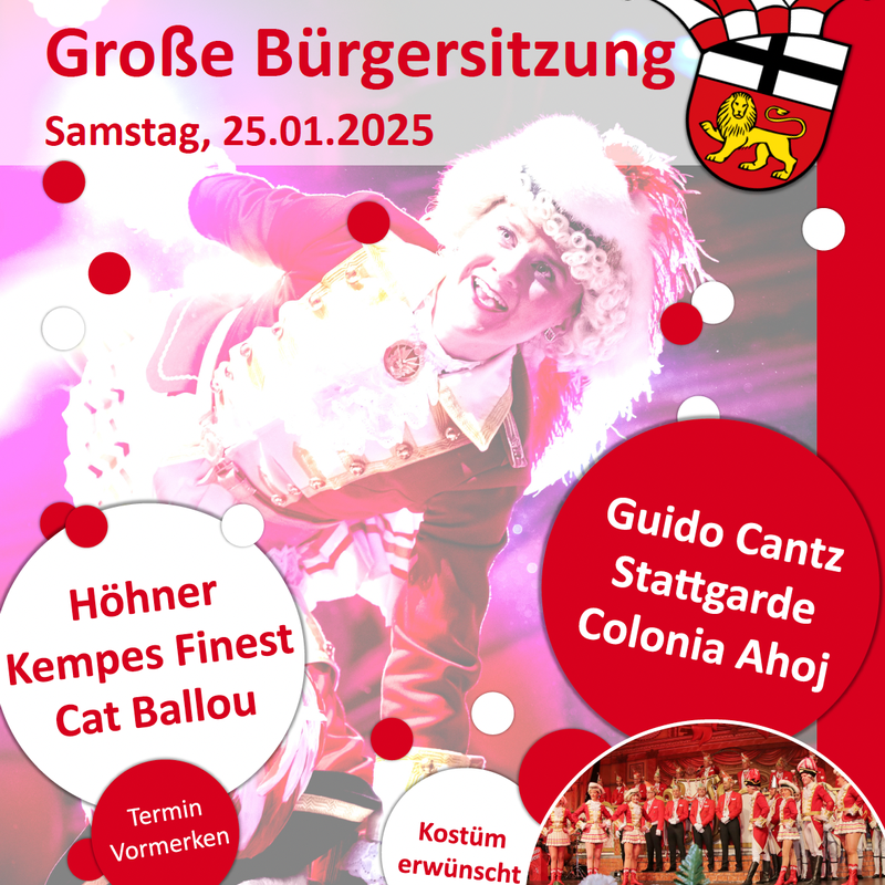 Große Bürgersitzung 2025 Große Bürgersitzung 2025