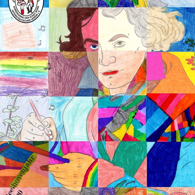 Adventskalender Der selbstgebastelte Adventskalender des Cadettencorps