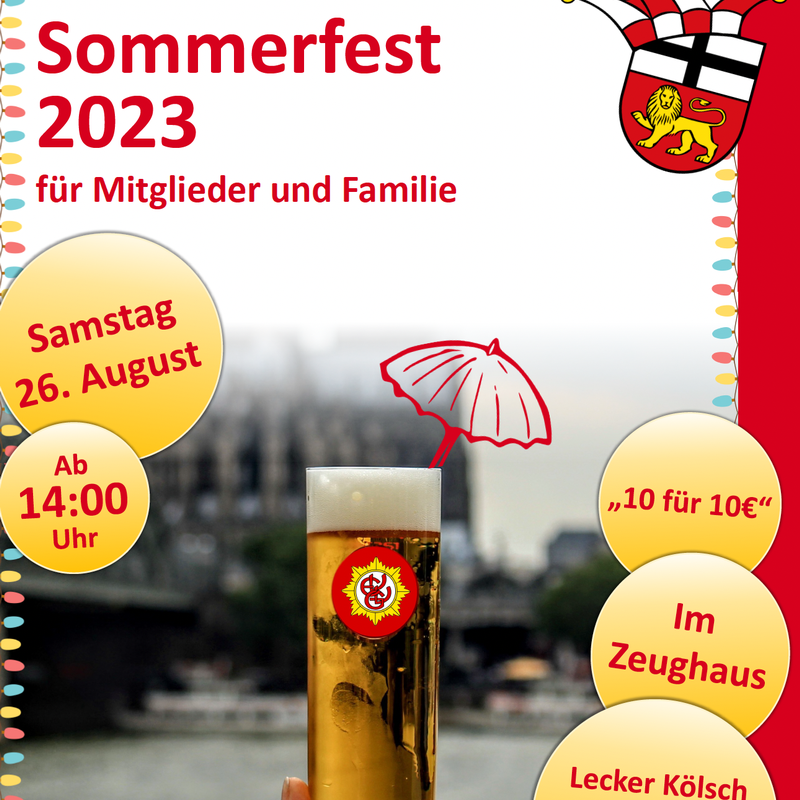Plakat Sommerfest